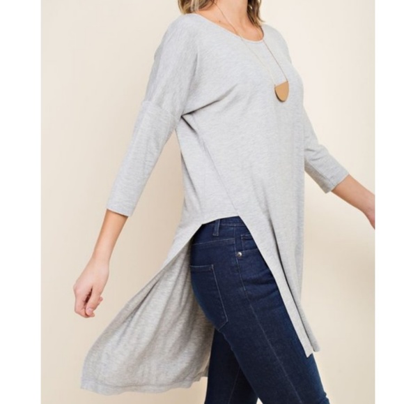 🌿SIDE SLIT TUNIC🌿 - Picture 4 of 4